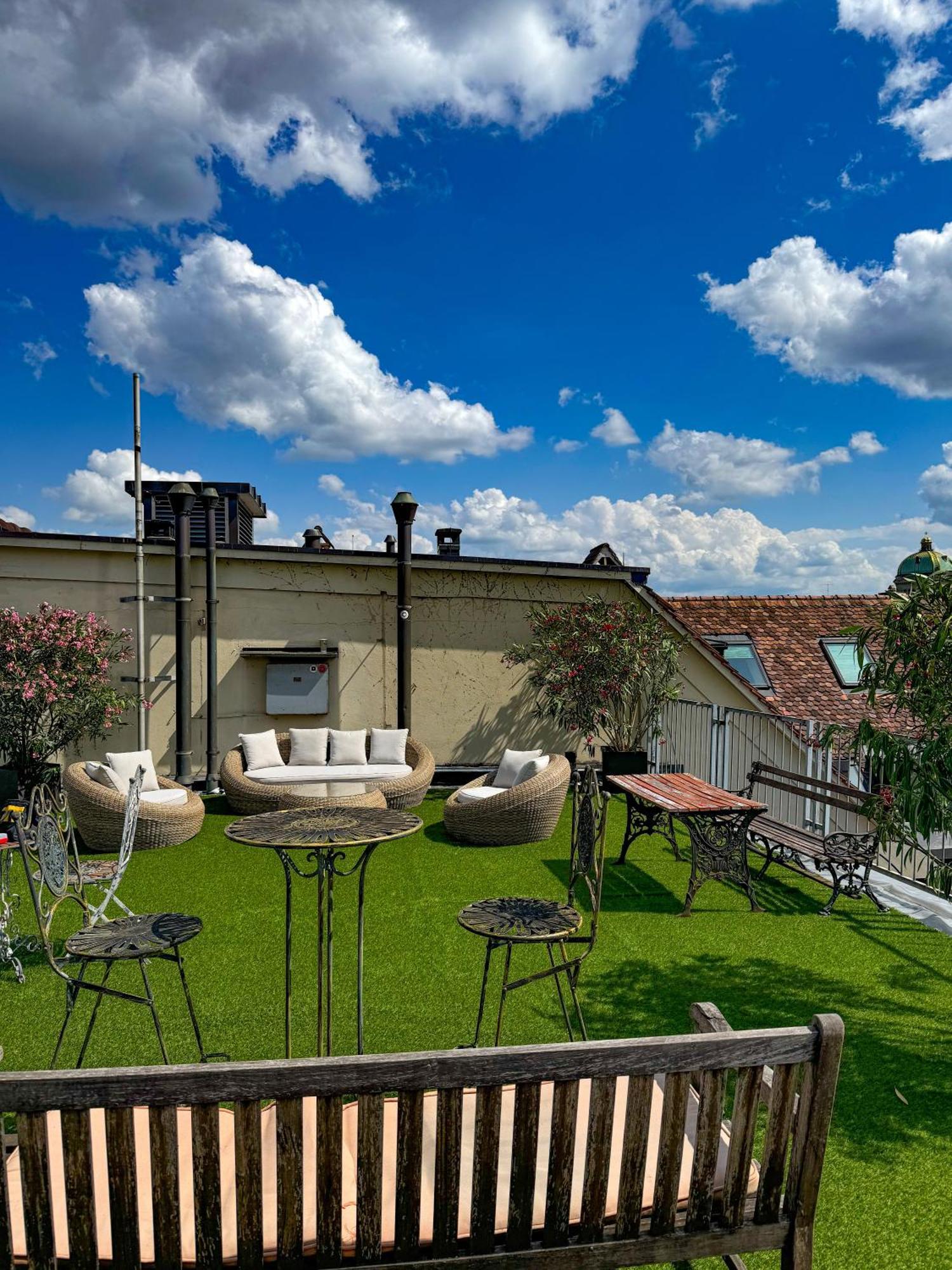 Moderne Altbauwohnung Im Zentrum Von Bern Mit Wellness 외부 사진